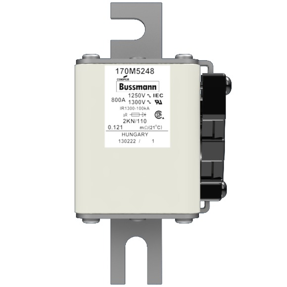 170M5248 Быстрый предохранитель 800A 1250V 2KN/110 AR CU