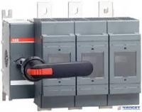 ABB Рубильник OS125GD03 без ручки под предохранители DIN-00