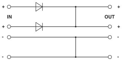 2320157 Phoenix contact QUINT-DIODE/12-24DC/2X20/1X40 Диод