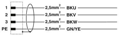 Phoenix contact 1619302 K-3E - OE/5,0-B01/M17 F8 Кабельный штекер, пластиковая заливка