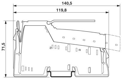 Phoenix contact 2861548 IB IL 230 DI 1-PAC Клеммы Inline