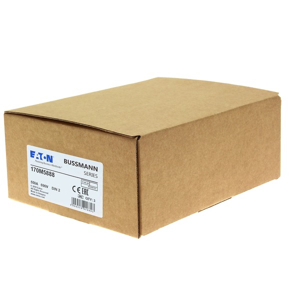 170M5888 Быстрый предохранитель 550A 690V DIN 2 GR
