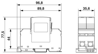 Phoenix contact 2910357 VAL-US-120/65/2+0-FM Устройство защиты от перенапряжений, тип 1/2
