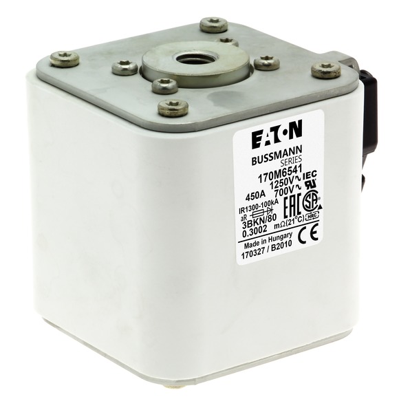 170M6541 Быстрый предохранитель 450A 1250V 3BKN/80 AR CU