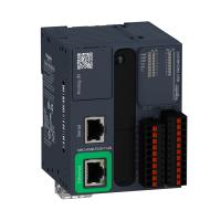 Schneider Electric TM221ME16TG МОДУЛЬНЫЙ БАЗОВЫЙ БЛОК М221-16IO ТРАНЗИСТ ИСТОЧНИК ETHERNET ПРУЖ РАЗЪЕМЫ