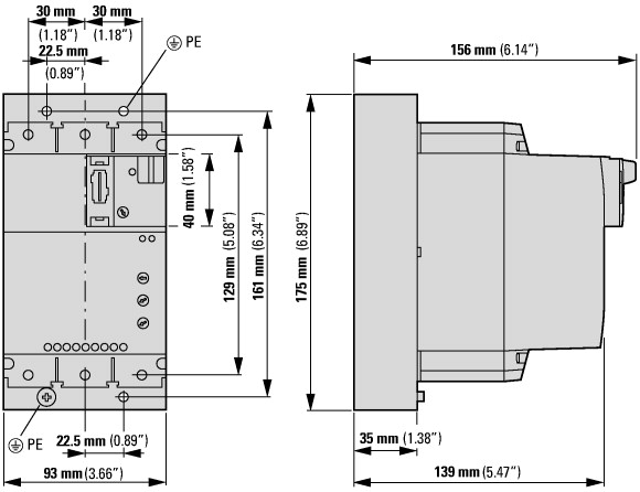 134955 Устройство плавного пуска DS7 с интегр. системой SmartWire-DT, 45кВт (DS7-34DSX081N0-D)