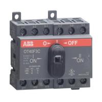 ABB Реверсивный рубильник OT40F4C до 40A 4х-полюсный для установки на DIN-рейку или монтажную плату (с резерв. ручкой)