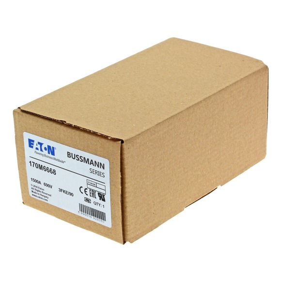 170M6668 Быстрый предохранитель 1500A 690V 3FKE/90 AR UC