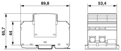 Phoenix contact 1033708 VAL-MS 1500DC-PV/2+V Разрядник для защиты от импульсных перенапряжений, тип 2