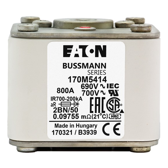 170M5414 Быстрый предохранитель 800A 690V 2BN/50 AR UC