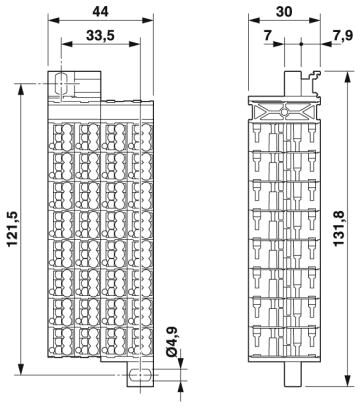 Phoenix contact 3270394 PTMC 1,5/32-3 VDE0815 19Z Сотовые клеммы