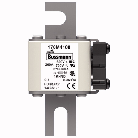 170M4108 Быстрый предохранитель 200A 690V 1KN/80 AR UC