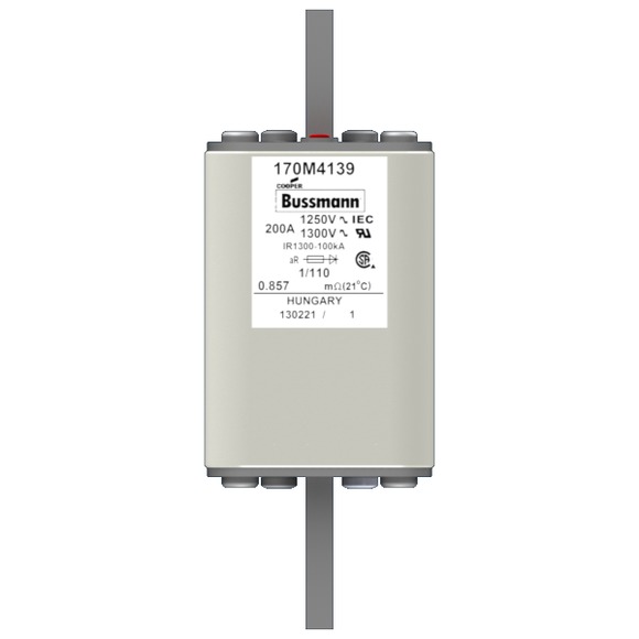 170M4139 Быстрый предохранитель 200A 1250V 1/110 AR CU