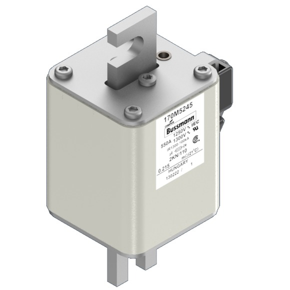170M5245 Быстрый предохранитель 550A 1250V 2KN/110 AR CU
