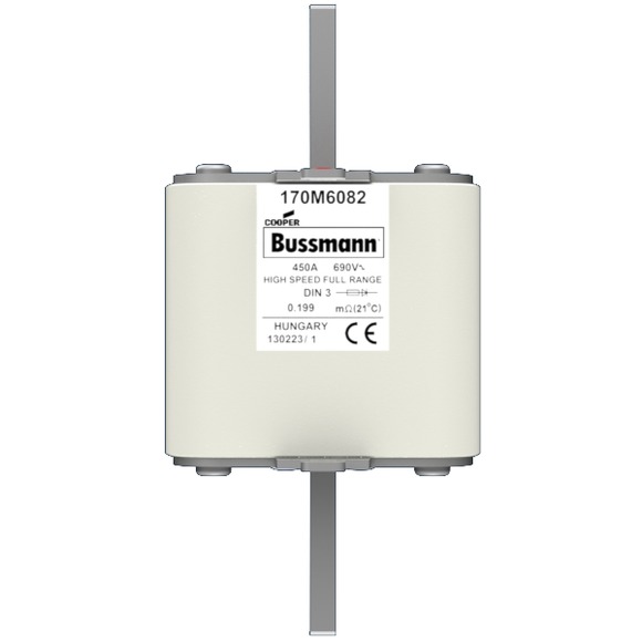 170M6082 Быстрый предохранитель 450A 690V DIN 3 GR