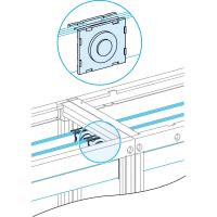 Schneider Electric 04640 ПЕРЕХ.ПЛАСТ.ГОР.СИЛ.ШИН, 50/60 ММ