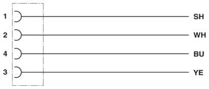 Phoenix contact 1559848 SACCBP-M12FS-4CON-M16/5,0-990 Встраиваемый соединитель для шинной системы