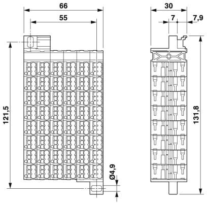 Phoenix contact 3270319 PTMC 1,5/48-3 19Z Сотовые клеммы