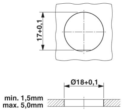 Phoenix contact 1592501 PV-14P1N22HG00 Аппаратн. соединитель, задняя стенка