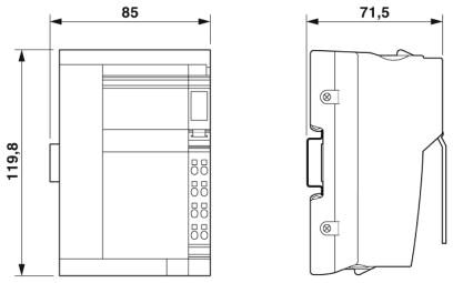 Phoenix contact 2862068 IBS IL 24 BK-LK-2MBD-PAC Устройство сопряжения с шиной