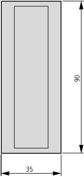144060 Модуль ввода SWD, 24 В пост. тока, 4 цифровых входа с питанием 24 В, 0,5 A, 3-проводное подключение (EU5E-SWD-4DX)