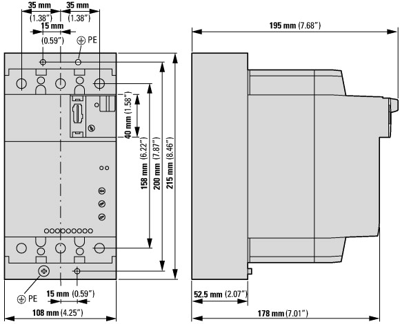 134957 Устройство плавного пуска DS7 с интегр. системой SmartWire-DT, 75кВт (DS7-34DSX135N0-D)