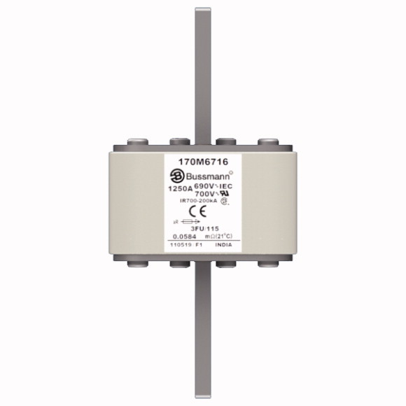 170M6716 Быстрый предохранитель 1250A 690V 3FU/115 AR UC