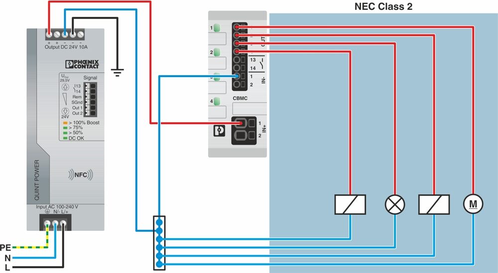 Phoenix contact 2906031 CBMC E4 24DC/1-4A NO Электронный защитный выключатель