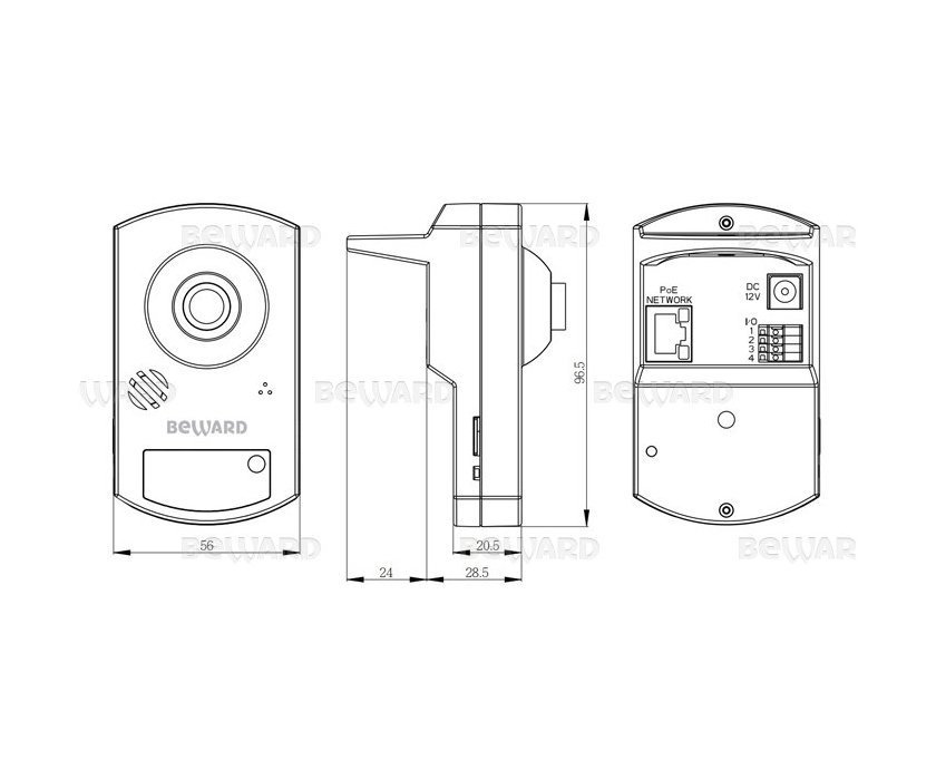 Beward BD46C (3.6 мм)