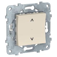 Schneider Electric NU550844 UNICA NEW выключатель Wiser управление жалюзи, бежевый