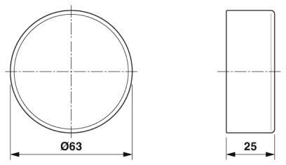 Phoenix contact 1607926 SL-Z0005 Пластиковый пылезащитный колпачок