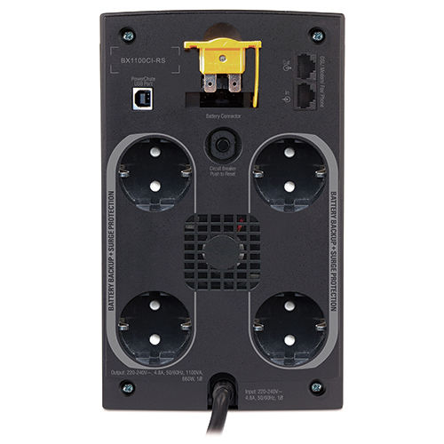 ИБП APC Back-UPS 800VA with AVR 4 Schuko BX800CI-RS
