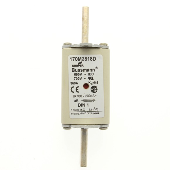 170M3818D Быстрый предохранитель 350A 690V aR DIN 1 HSDNH