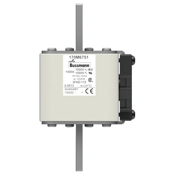 170M6751 Быстрый предохранитель 1400A 1000V 3FKE/115AR CU