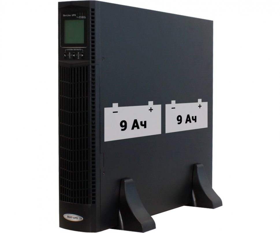 SKAT-UPS 1000 RACK+2x9Ah