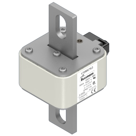 170M6763 Быстрый предохранитель 900A 690V 3FKE/115 AR UC