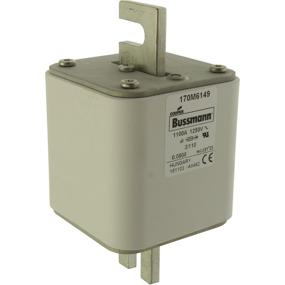 170M6149 Быстрый предохранитель 1100A 1250V 3/110 AR