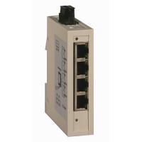Schneider Electric TCSESU043F1N0 КОММУТАТОР CONNEXIUM (UNMANAGED) 4TX/1FX MM
