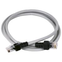 Schneider Electric TCSECU3M3M3S4 Соед. каб. Ethernet, 2хRJ45 в пром. исполнении, Cat 5E, 3 метра - стандарт UL