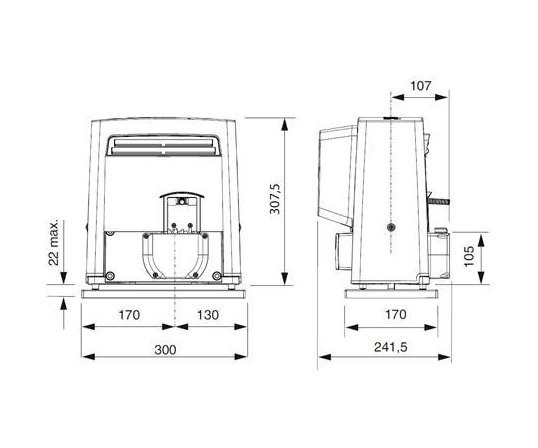 CAME BX704AGS (801MS-0020)