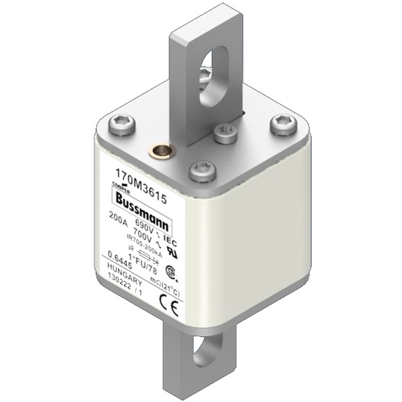 170M3615 Быстрый предохранитель 200A 690V 1*FU/78 AR UC