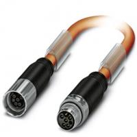 Phoenix contact 1619318 K-5E-M17 M9/010-C00/M17 F8 Штекерный разъем, пластиковая заливка с обеих сторон