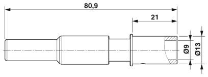 Phoenix contact 1607914 SL-1CKP040 Обжимной контакт