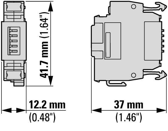 179293 Функциональный элемент для потенциометра, SWD, Фронтальная установка (M22-SWD-R)