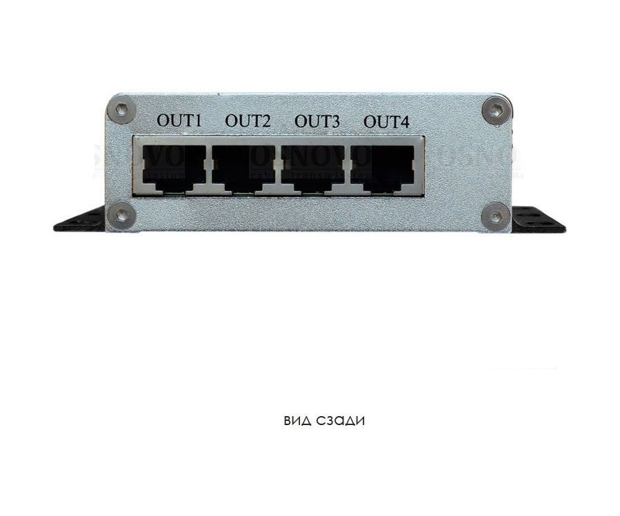 OSNOVO SP-IP4/100 устройство грозозащиты для локальной вычислительной сети на 4 порта (скорость до 100 Мб/с)