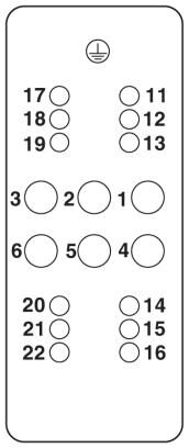 Phoenix contact 1636363 HC-K 6/12-EBUS Модуль для контактов