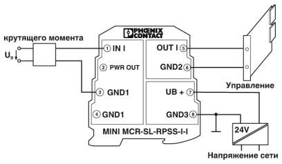 Phoenix contact 2864079 MINI MCR-SL-RPSS-I-I Разделитель питания