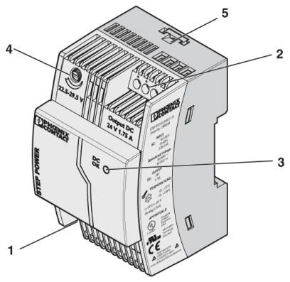 2868648 Phoenix contact STEP-PS/ 1AC/24DC/1.75 Источники питания