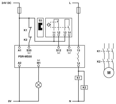 Phoenix contact 2904956 PSR-MS50-1NO-1DO-24DC-SC Реле безопасности