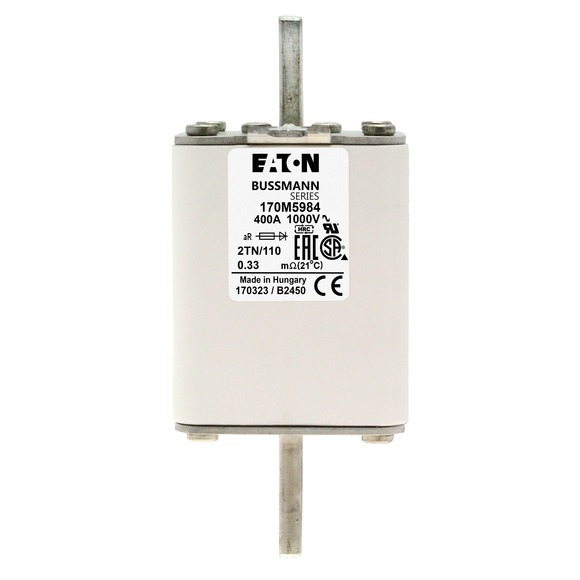 170M5984 Быстрый предохранитель 400A 1000V 2TN/110 AR UR